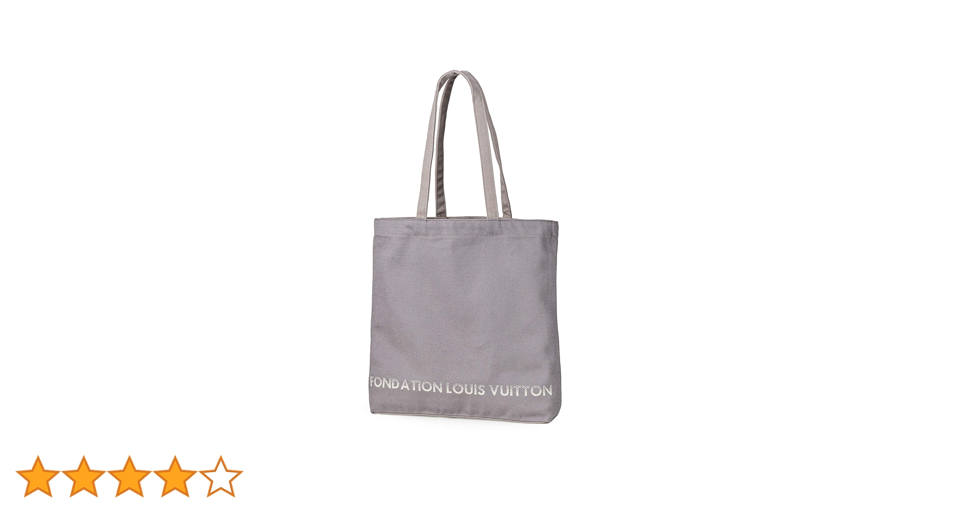 LOUIS VUITTON FONDATION トートバッグ グレー フォンダシオン ルイ ヴィトン Fondation Louis Vuitton トート